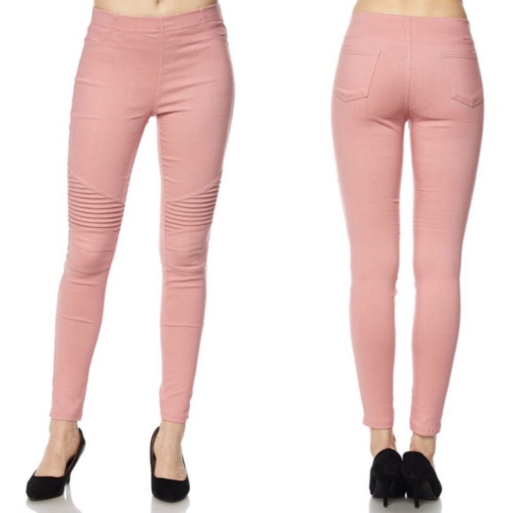 Skinny Stretch Moto Leggings - Price Firm! - Picture 3 of 4